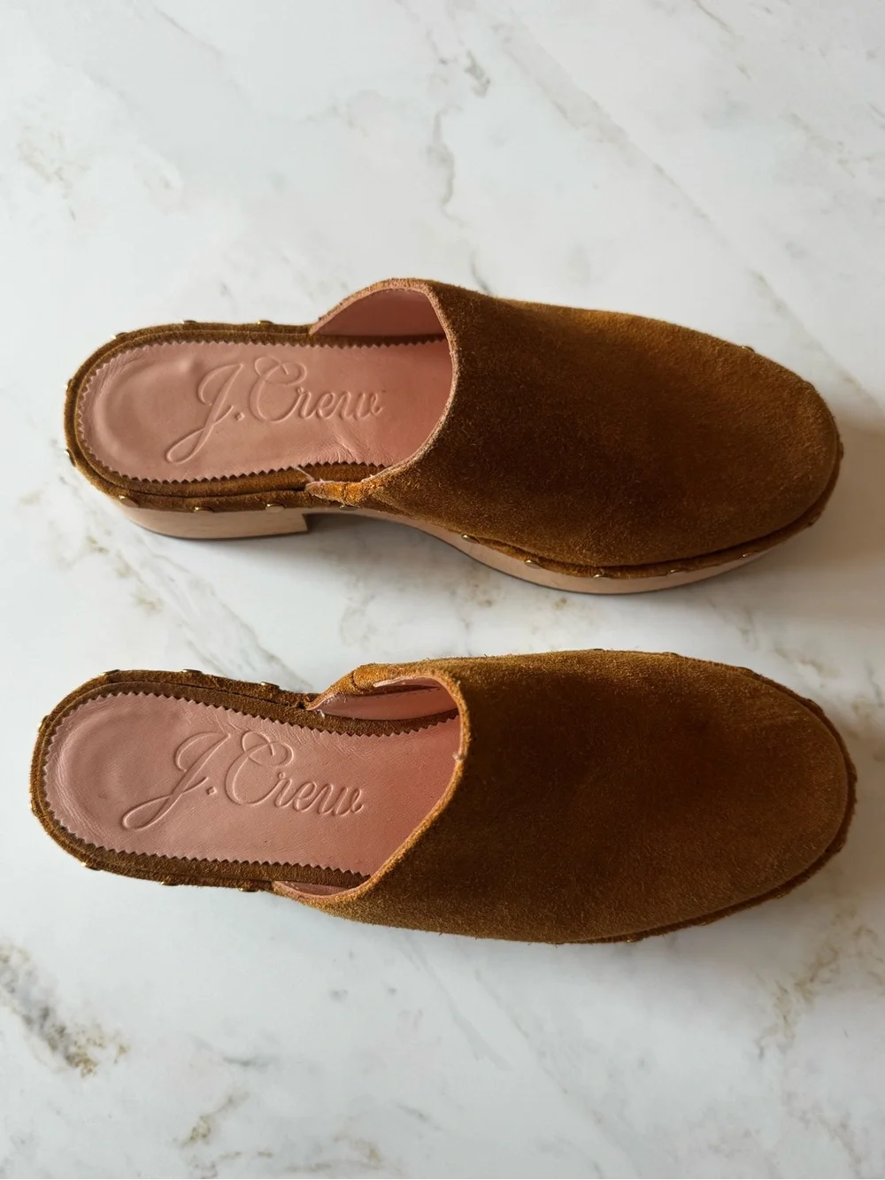 J. Crew Dakota Suede Clogs